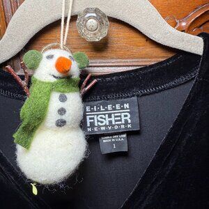 Vintage Eileen Fisher Velvet Jacket